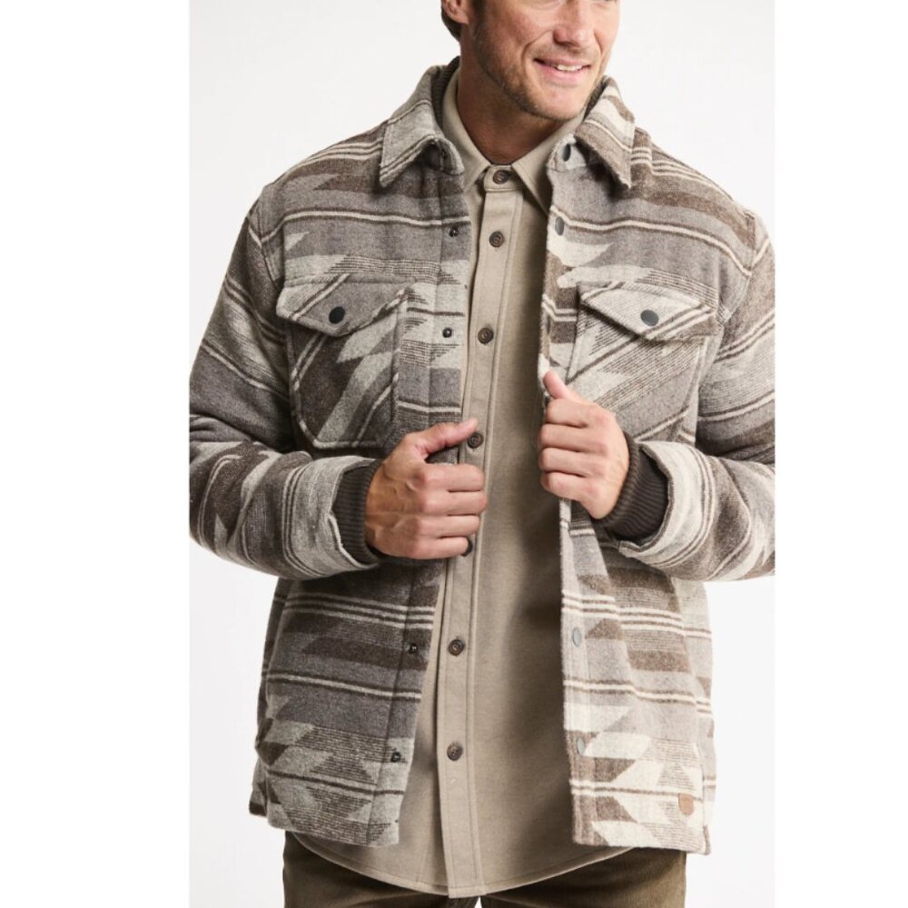 Jachs Men's Shirt Jacket Brown - Picture 4 of 11